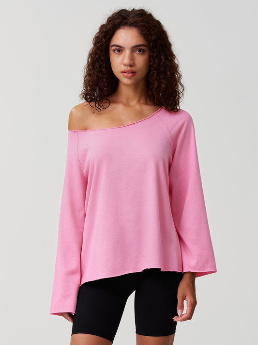 Off The Shoulder Oversized Sweatshirts