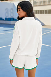 Fisoew Womens 2 Piece Sets Zip Tracksuits