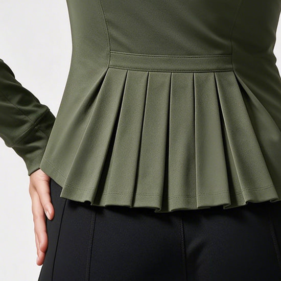 Lightweight Zip Up Stand Collar Jacket - Fisoew