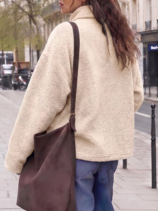 Polar Fleece Button UP Coats