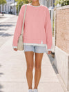 Faux Layered Oversized Sweatshirts