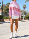 Striped Half Zip Sweatshirts