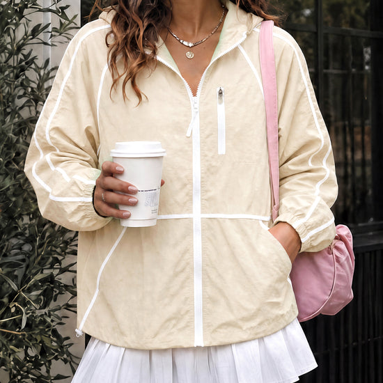Lightweight Zipper Hoodie Jackets - Fisoew