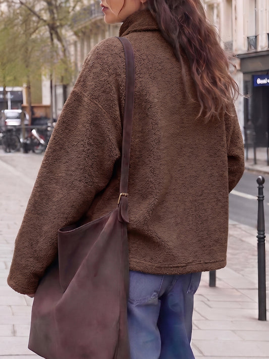Polar Fleece Button UP Coats
