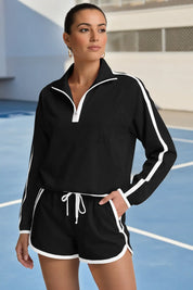 Fisoew Womens 2 Piece Sets Zip Tracksuits