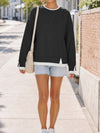 Faux Layered Oversized Sweatshirts