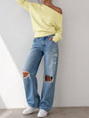 Off Shoulder Elastic Waist Solid Sweatshirts