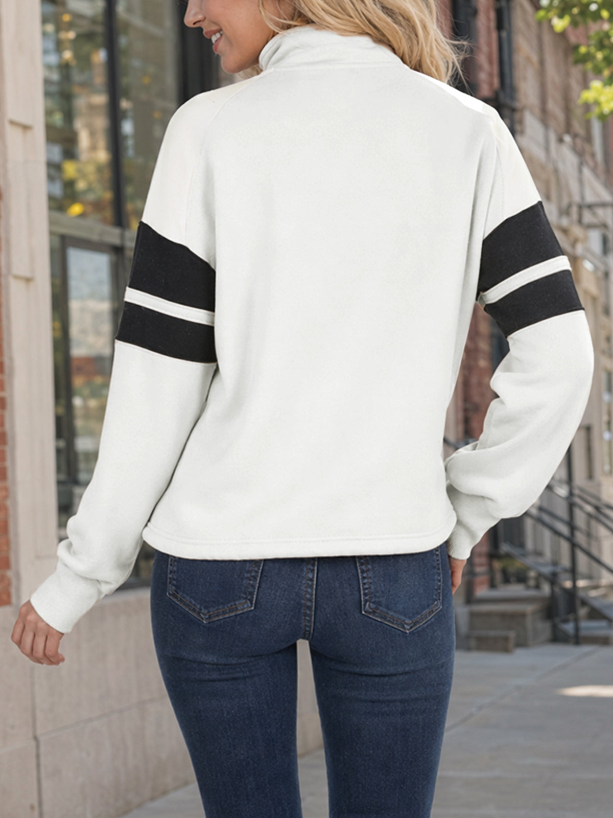 Zip Up Oversized Fleece Jacket - Fisoew