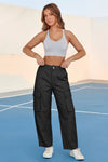 Wide Leg with Pockets Cargo Pants
