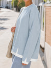 Faux Layered Oversized Sweatshirts