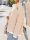 Faux Layered Oversized Sweatshirts