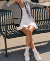 V Neck Button Knit Cardigan - Fisoew