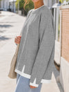 Faux Layered Oversized Sweatshirts