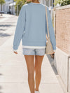 Faux Layered Oversized Sweatshirts