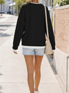 Faux Layered Oversized Sweatshirts