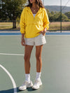 Cropped Hooded Windbreaker Jacket