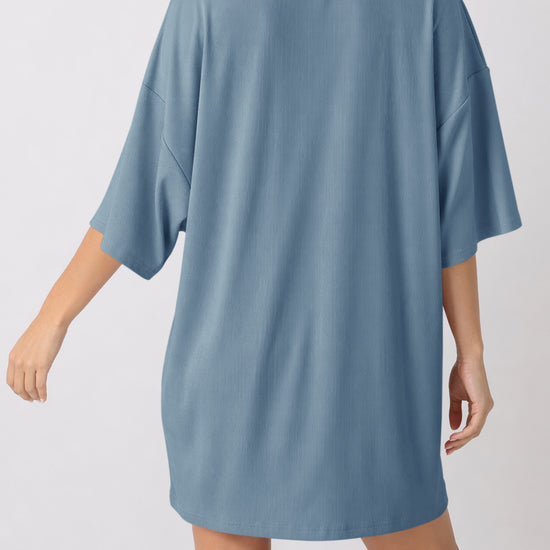 Oversized T-Shirt With Biker Short Lounge Sets - Fisoew