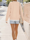 Faux Layered Oversized Sweatshirts