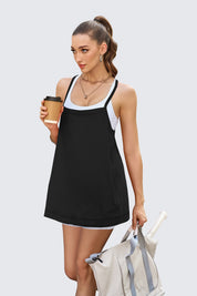 Fisoew Womens Black Workout Tank Tops