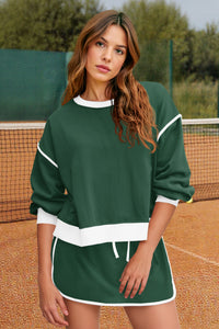 Womens Green High Waisted Tracksuits Fisoew - Fisoew