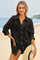 Womens Black Hollow Out Swimsuit Fisoew - Fisoew
