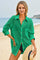 Womens Green Hollow Out Swimsuit Fisoew - Fisoew