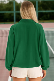 Women Green UPF 50+ Lightweight Windbreaker Jacket Fisoew - Fisoew