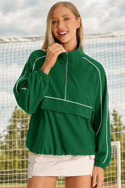 Women Green UPF 50+ Lightweight Windbreaker Jacket Fisoew - Fisoew